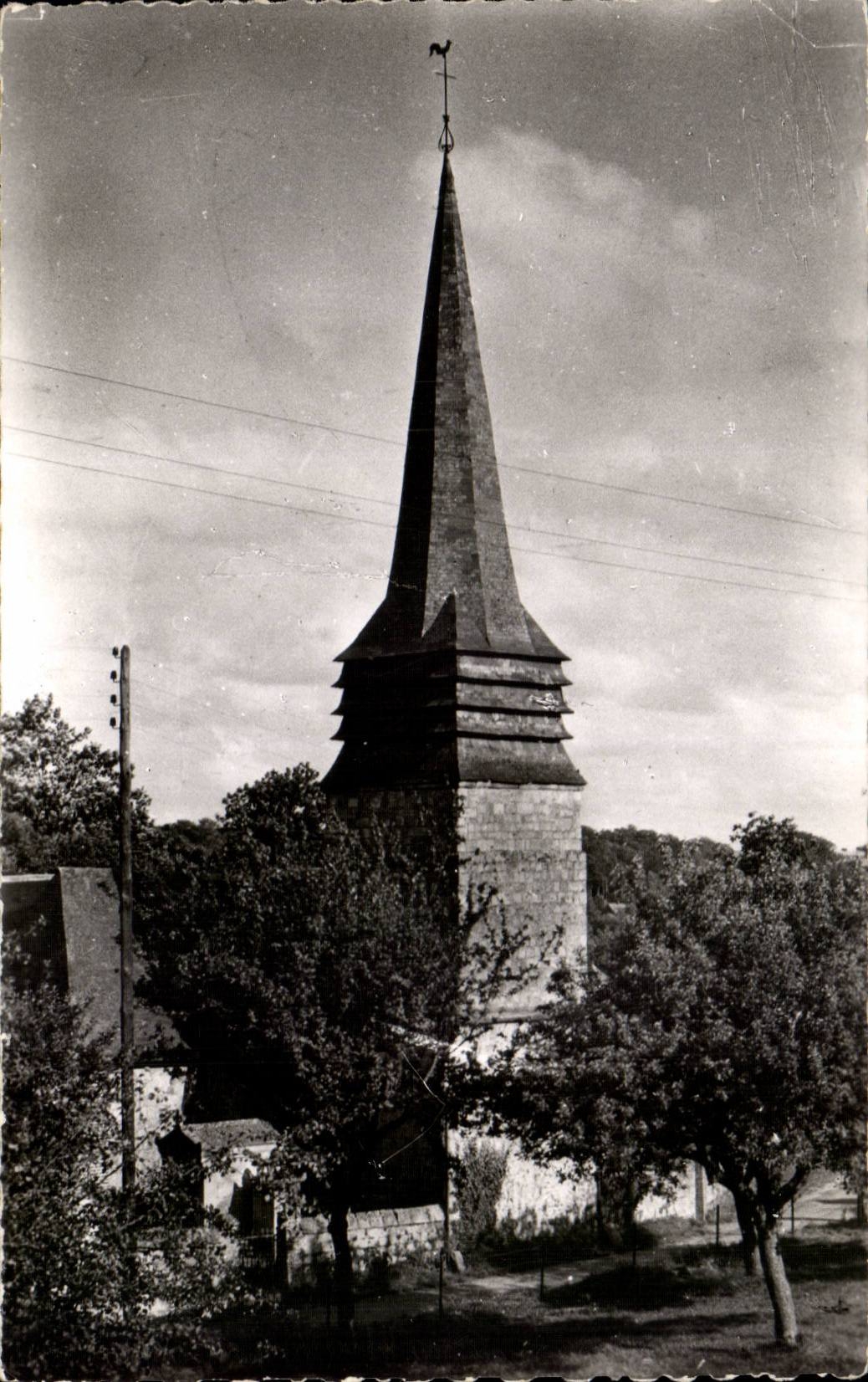 Saint Denis d' Aclon - the Church - CPA
