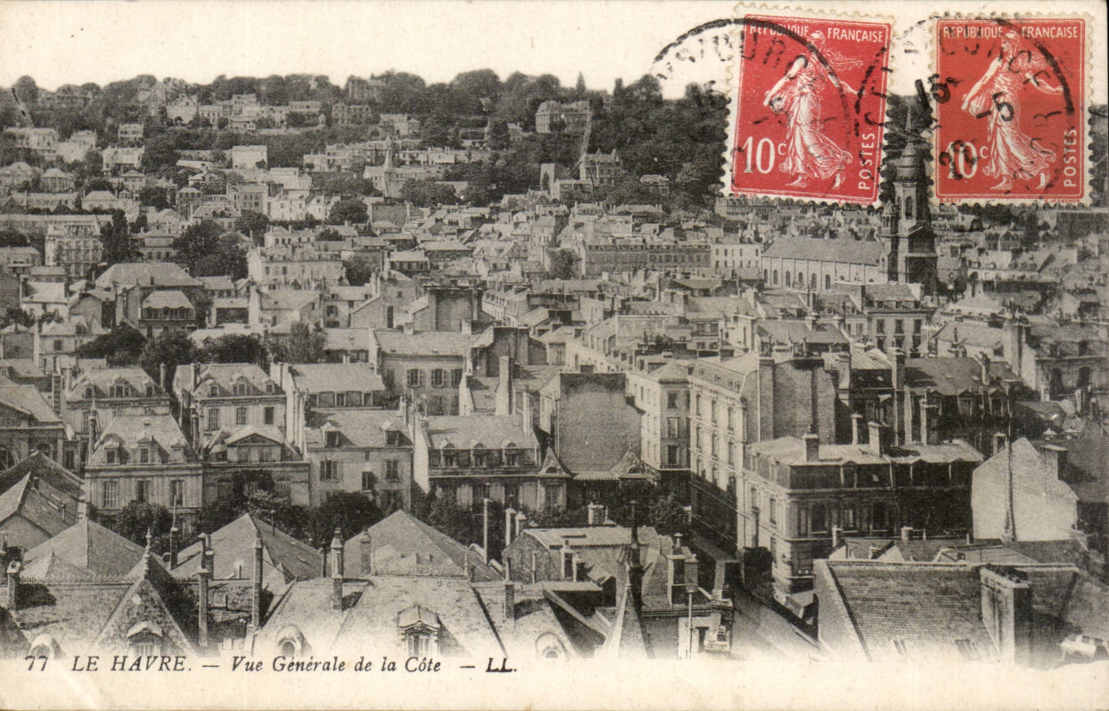 Le Havre - Ansicht des Masses - CPA