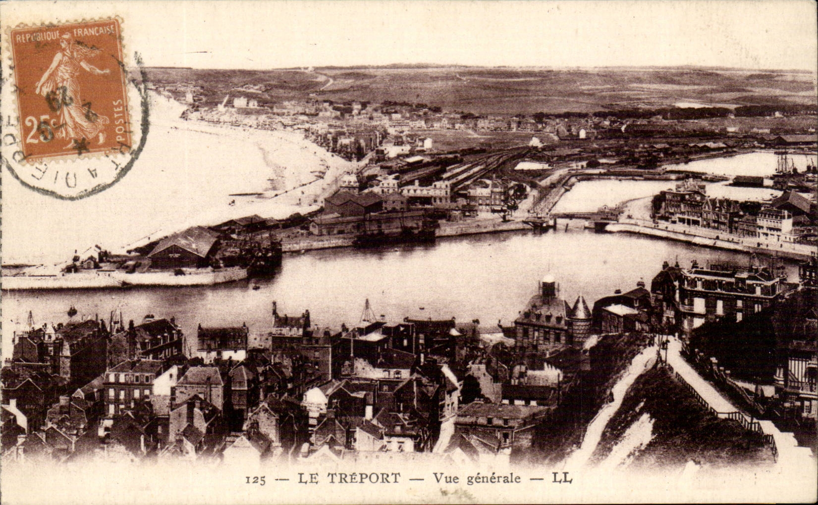 Treport - Ansicht - CPA