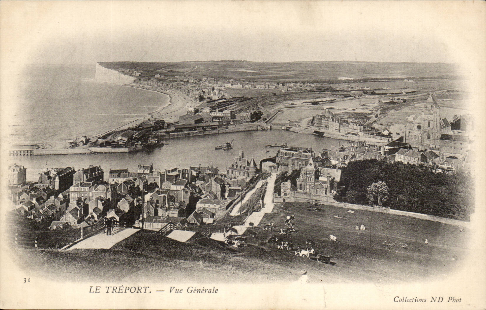 Treport - Ansicht - CPA