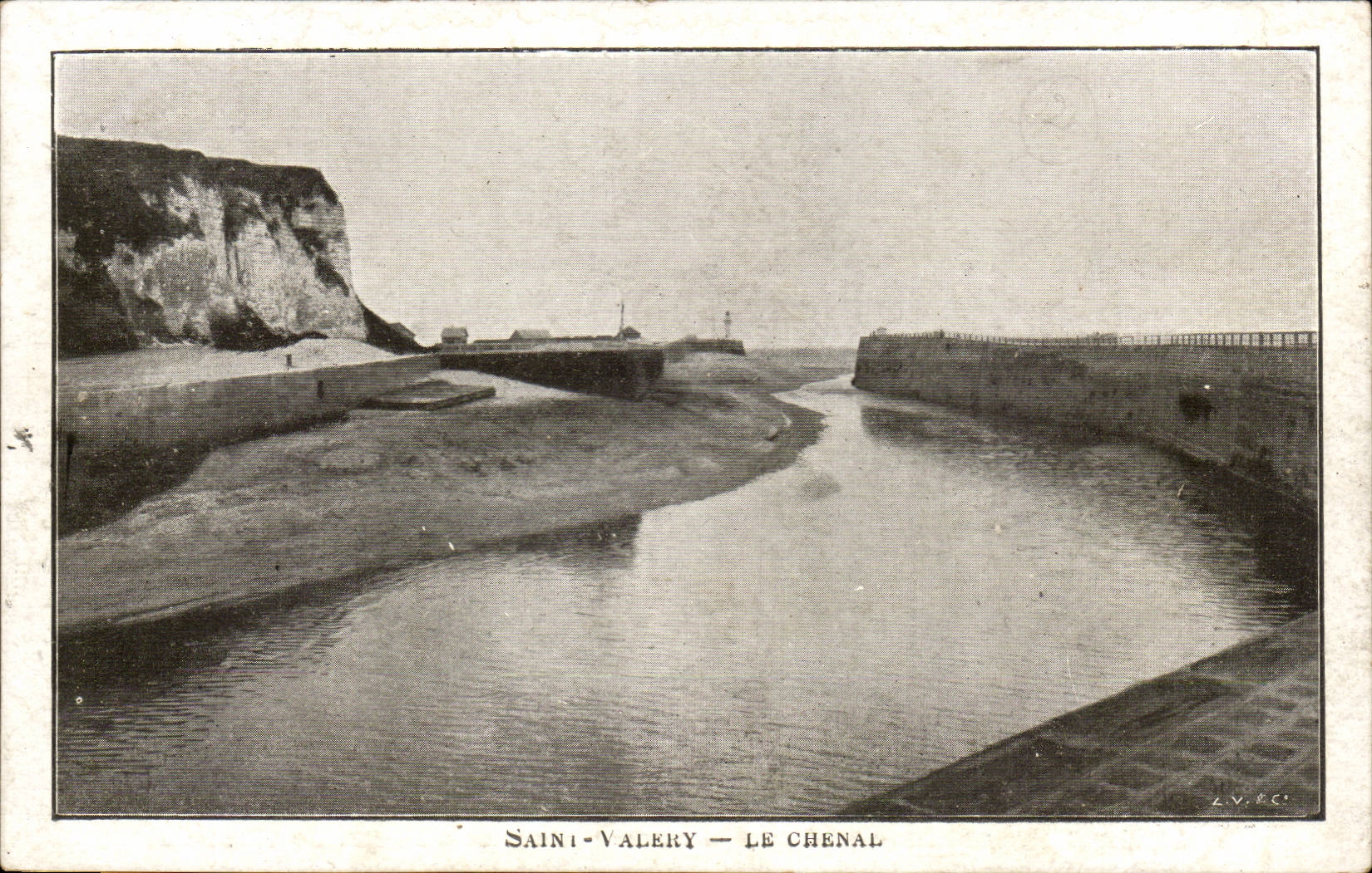 Saint Valery - the Channel - CPA