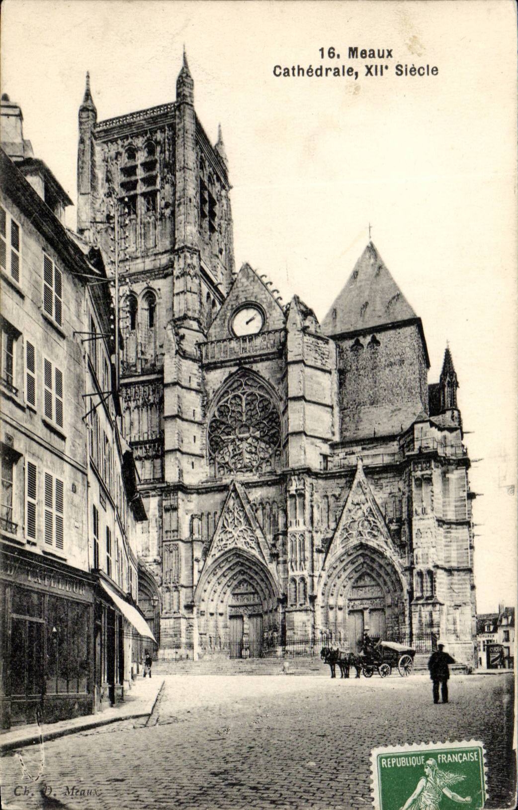 Meaux - Cathedral CPA