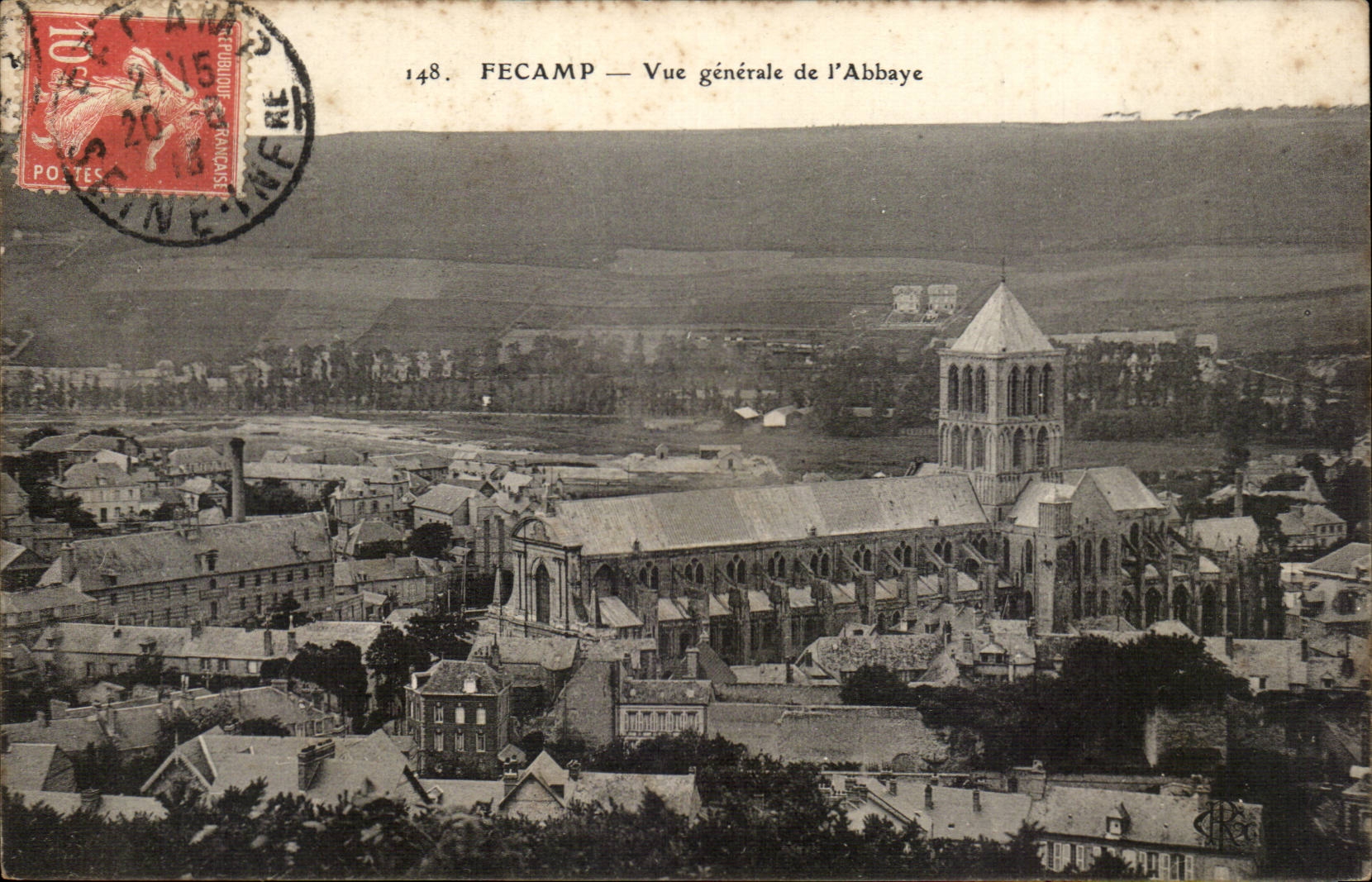 Fecamp - Ansicht der Abtei - CPA