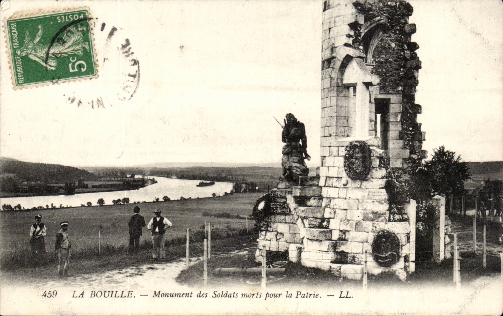 The Face - Monument of the Dead soldiers by the Fatherland - CPA