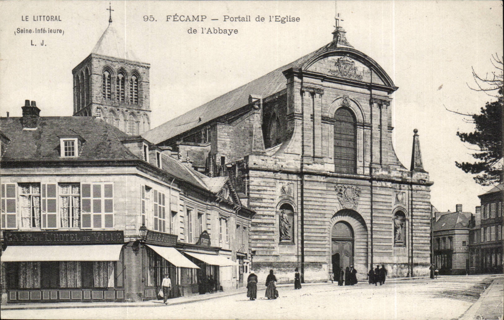 Fecamp - Gatter der Kirche der Abtei - CPA