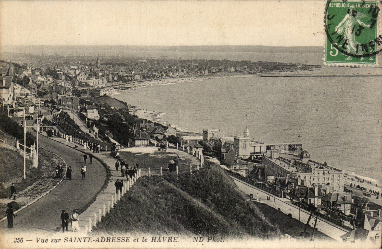 Seen on Sainte Address - and Le Havre - CPA