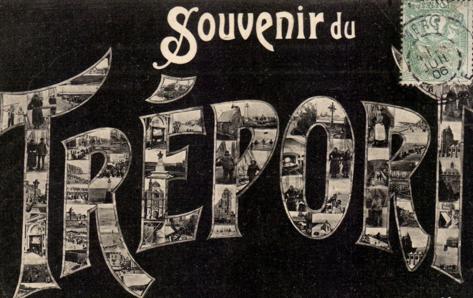 Treport - Andenken von Treport - CPA