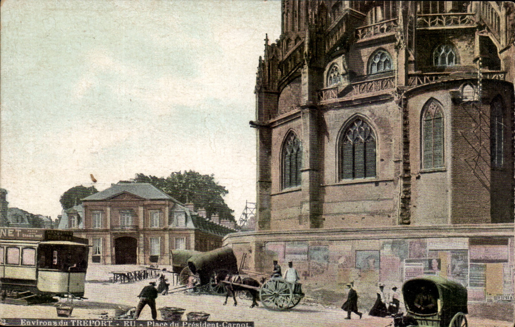 Treport - Ort des Prasident Carnot - CPA