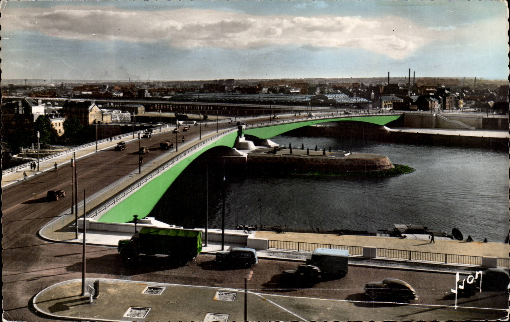 Rouen - the Bridge Crow - CPA