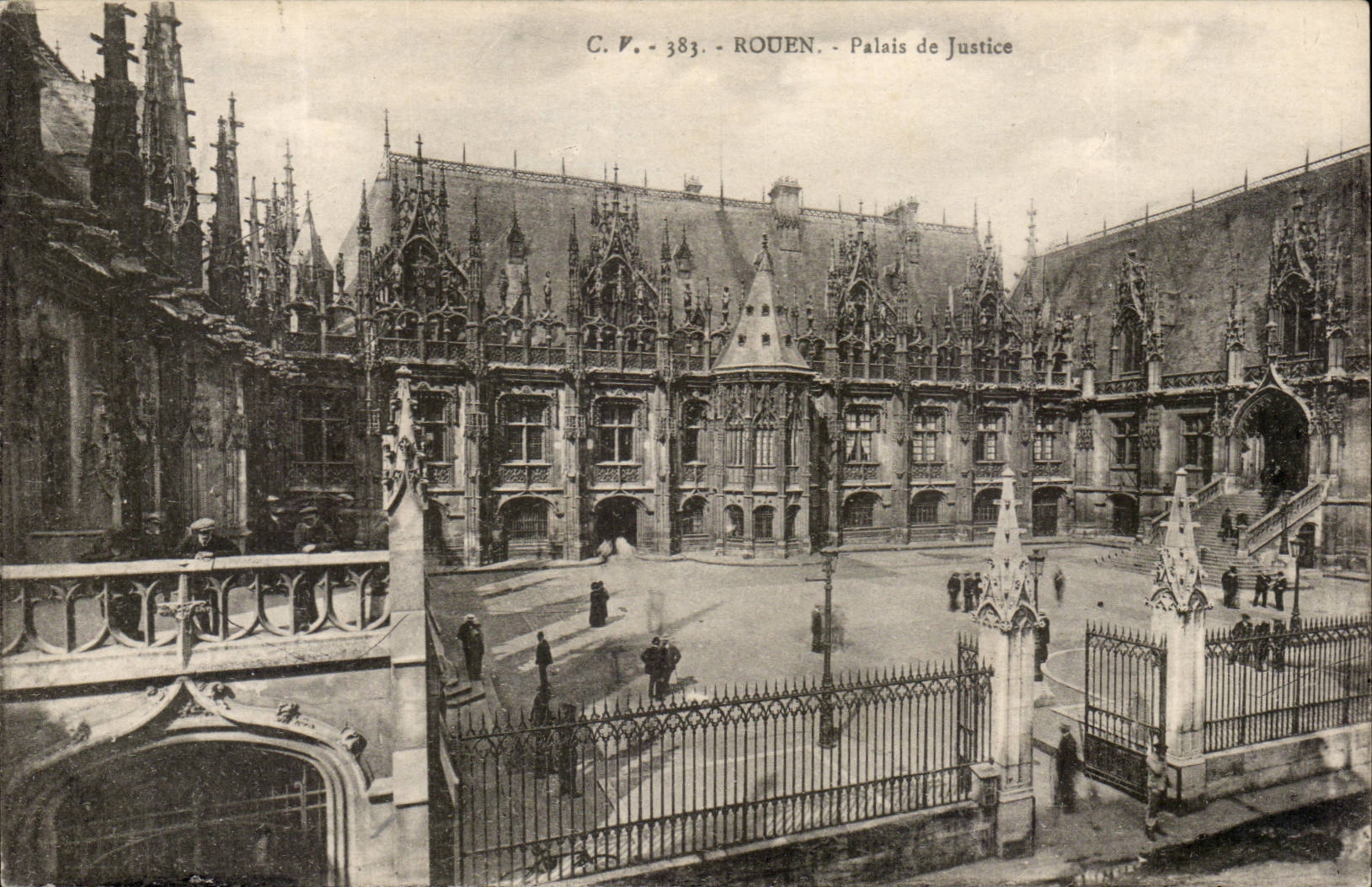Rouen - Law courts - CPA