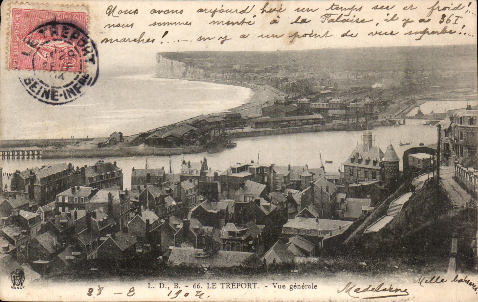 Treport - Ansicht - CPA