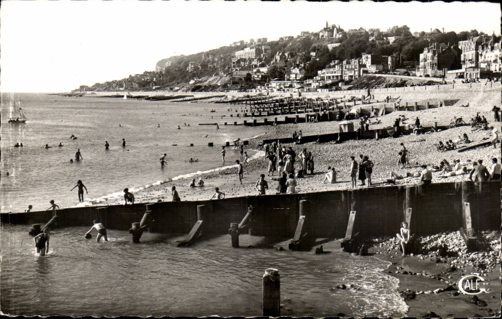 Le Havre - Co wendet sich - der Strand - CPA