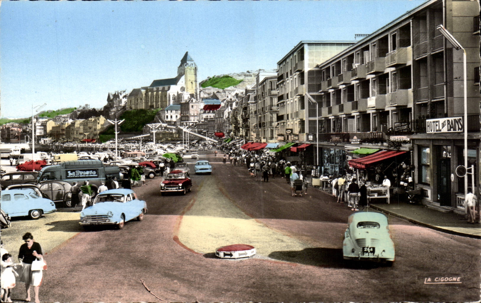 Treport - der Hafen - Quay François I - CPA