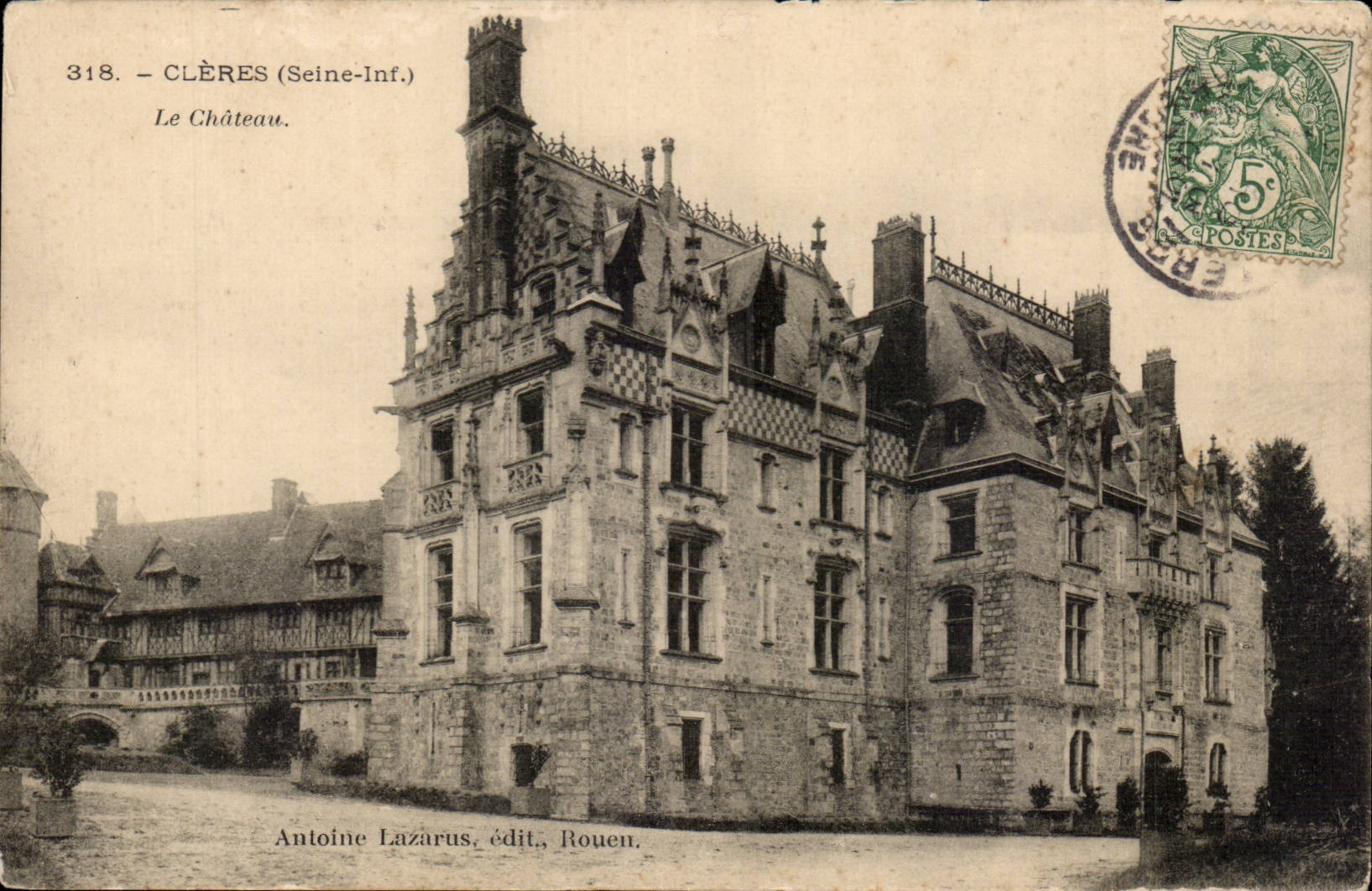 Cleres- das Schloss - CPA