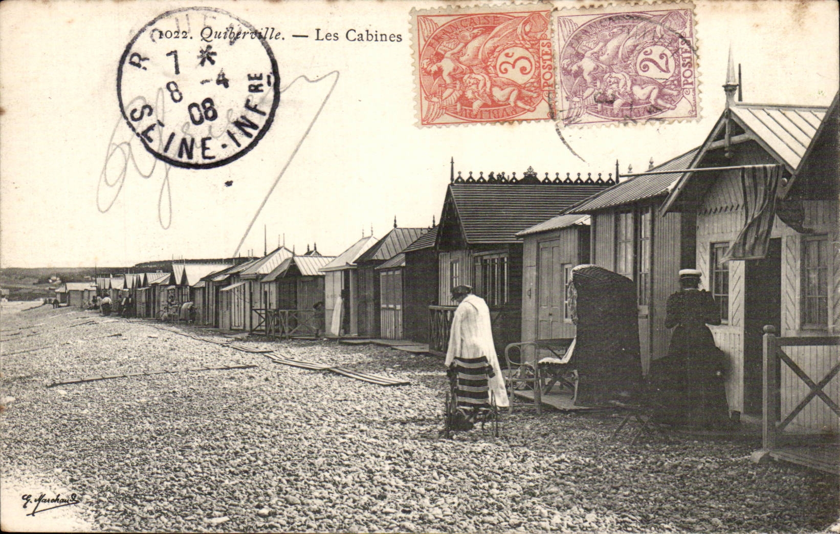 Quiberville - Cabins - CPA
