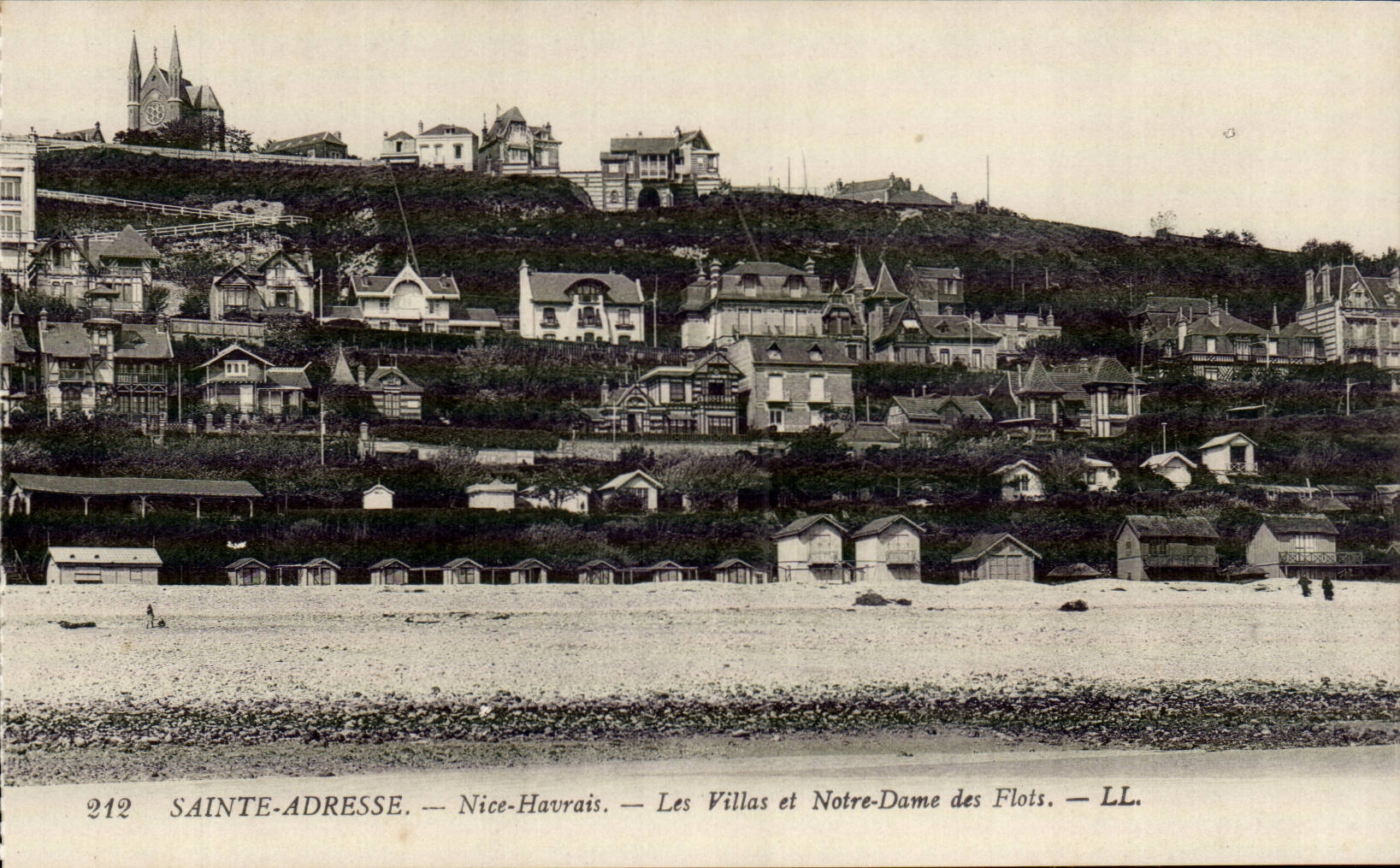 Sainte Address - Nice Havrais - Villas and Our Lady of Floods CPA