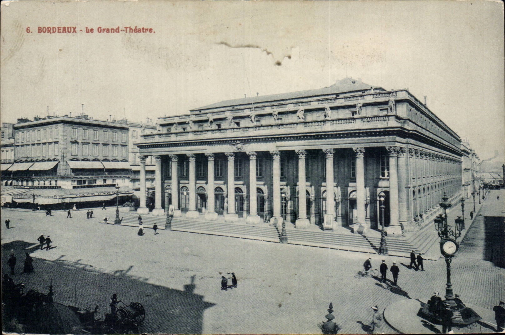 Bordeaux - the Large Theater - CPA
