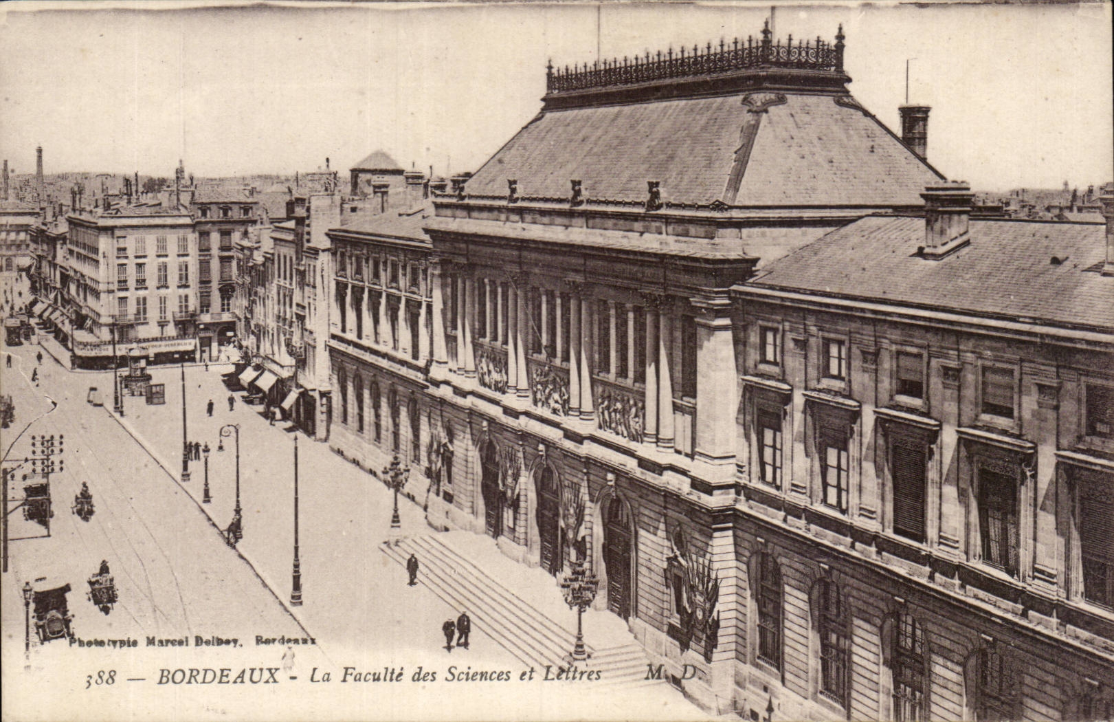 Bordeaux - the Faculty of Science and Letters CPA