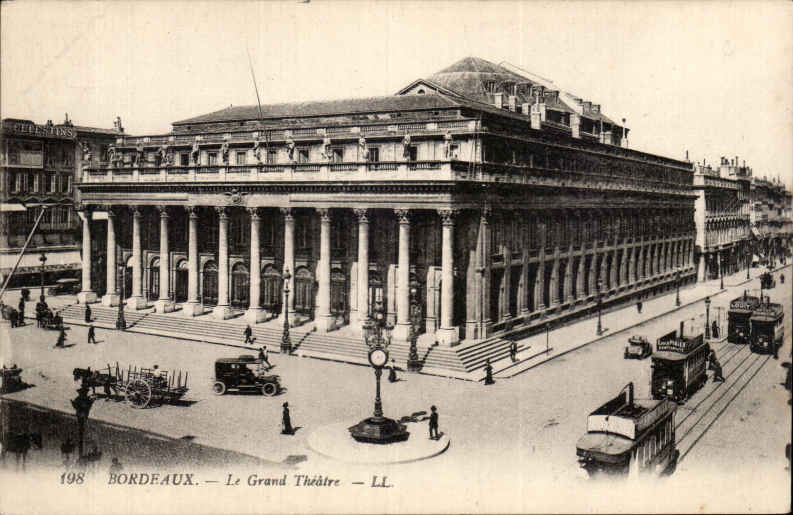 Bordeaux - Large Theater CPA