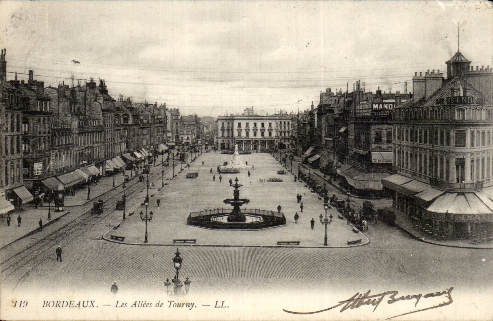 Bordeaux - Alleys of Tourny CPA
