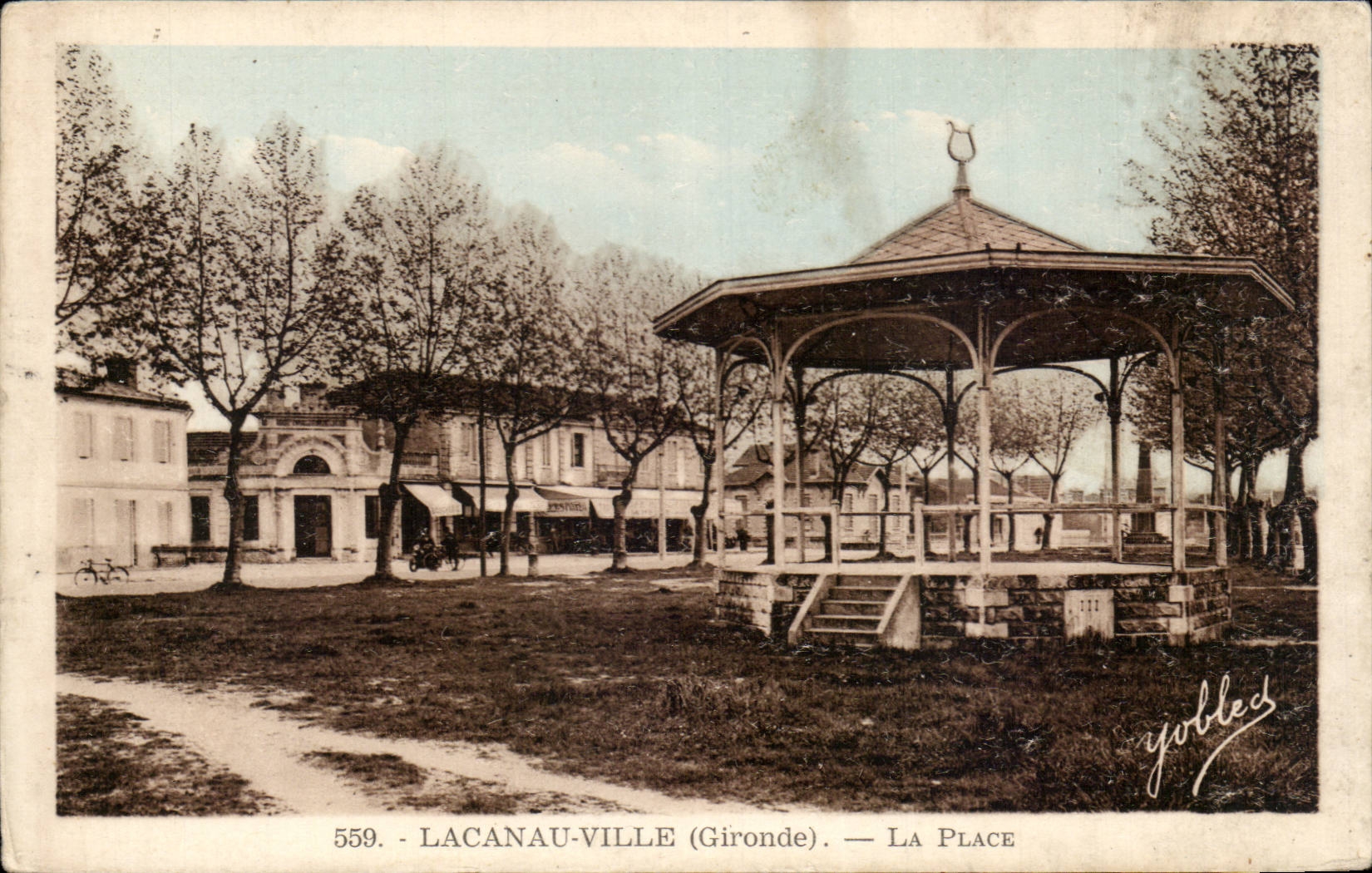 Lacanau Ville - La Place CPA 