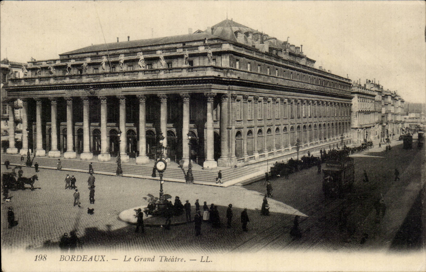 Bordeaux - Large Theater CPA