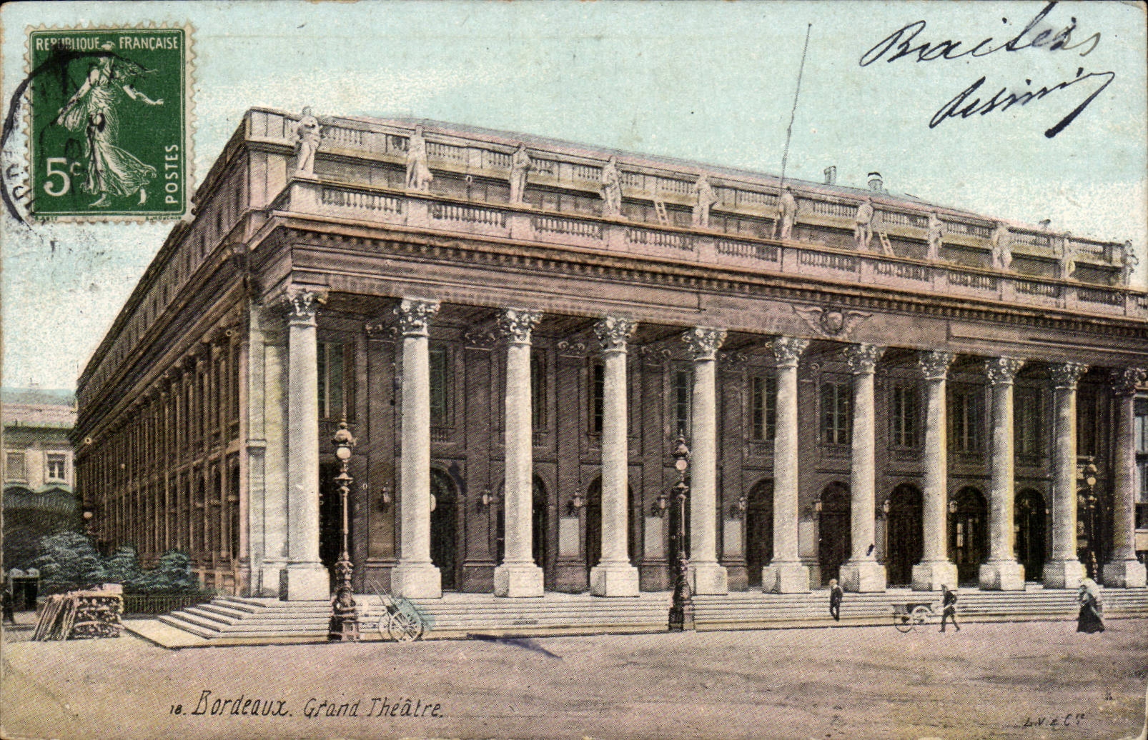 Bordeaux - Large Theater CPA