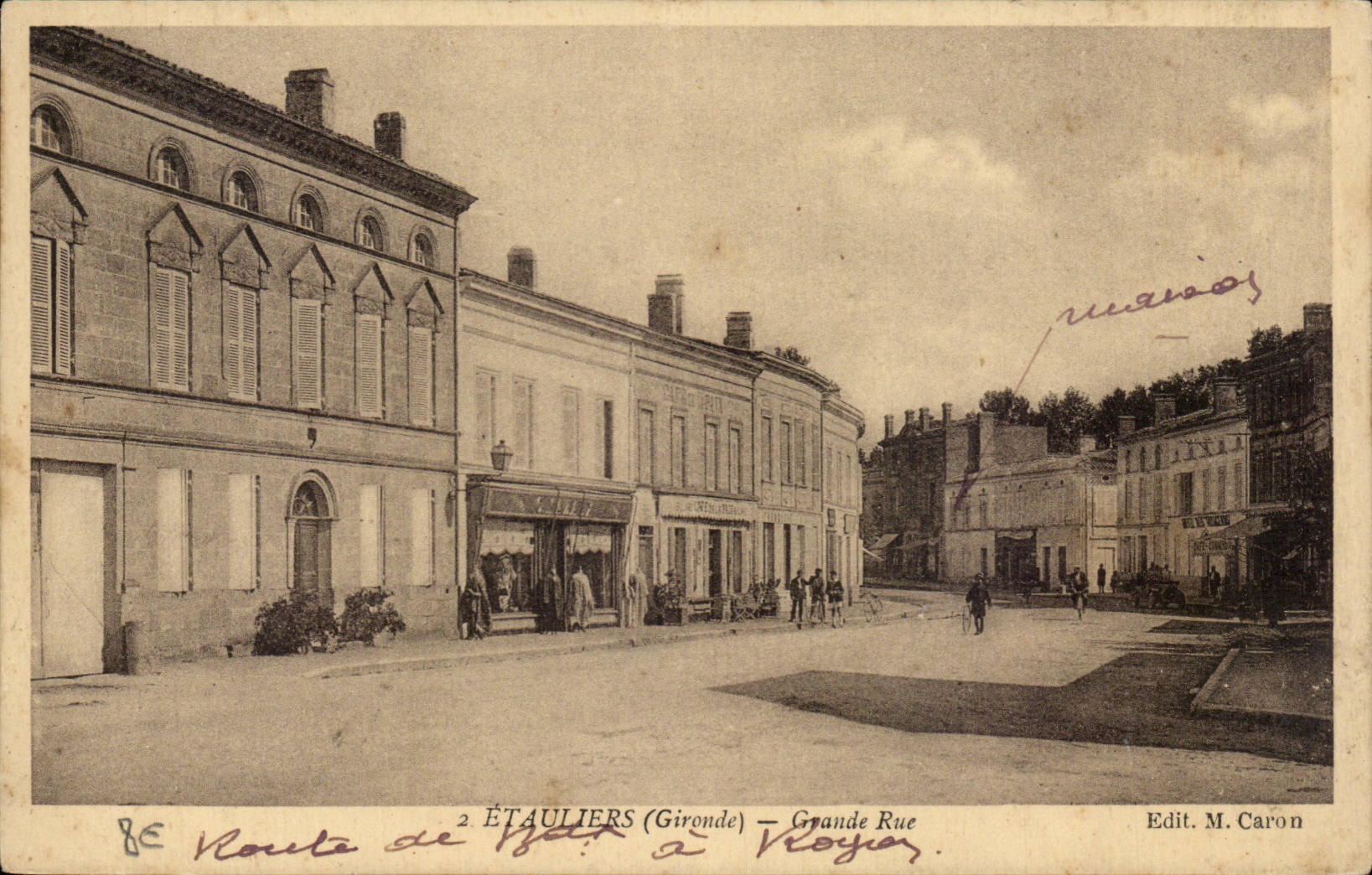 Etauliers - Grande Rue CPA 