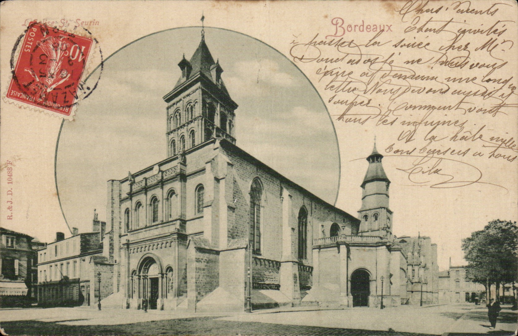 Bordeaux - Church CPA