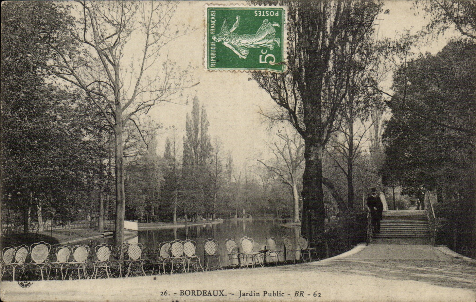 Bordeaux - Garden Pubic CPA