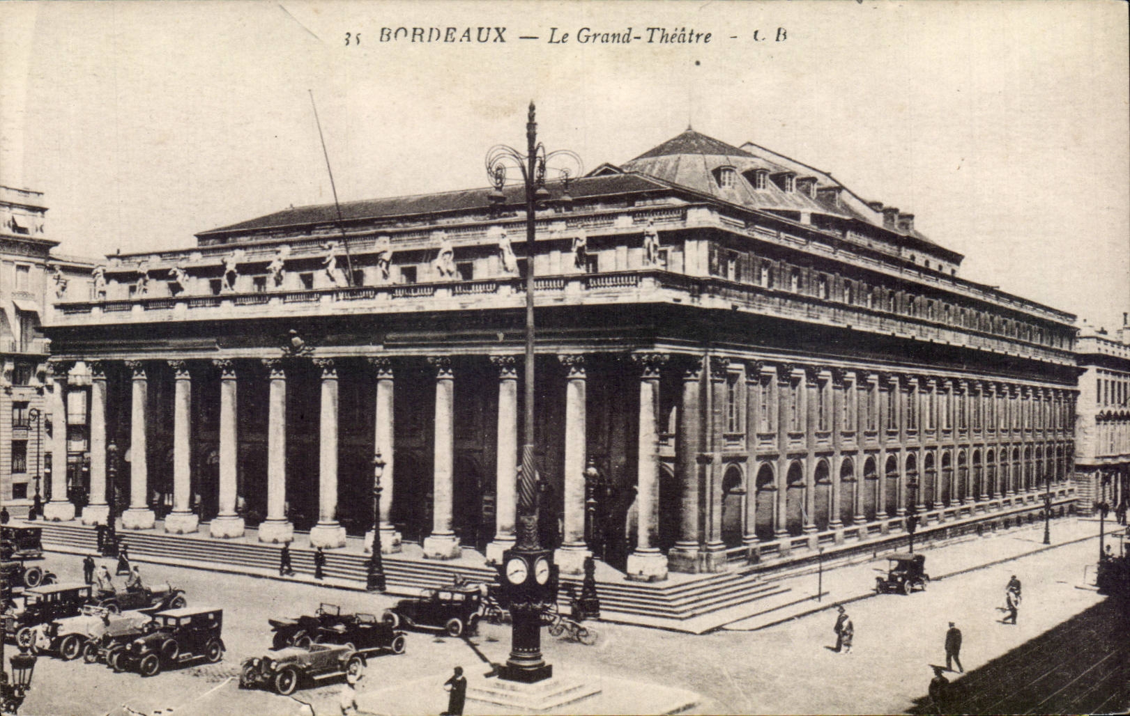 Bordeaux - Large Theater CPA