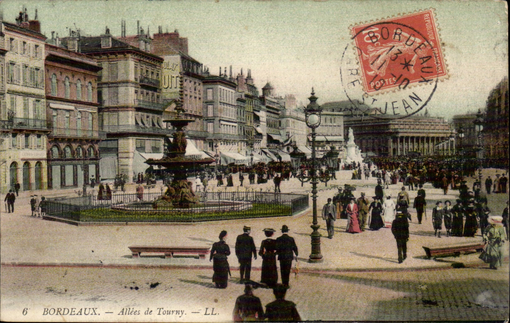 Bordeaux - Alleys of Tourny CPA