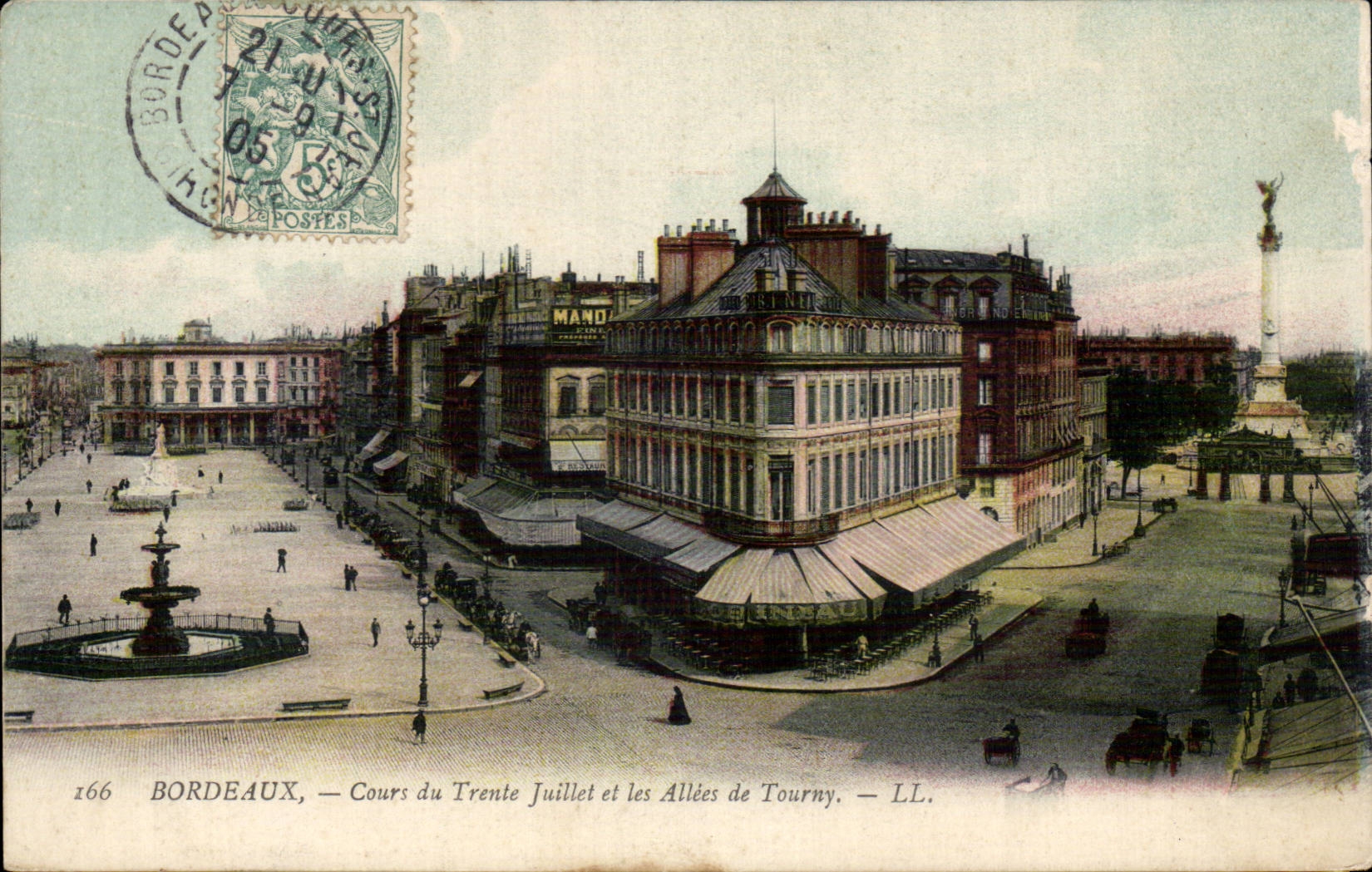 Bordeaux CPA Course of July Thirty and the alleys of Tourny