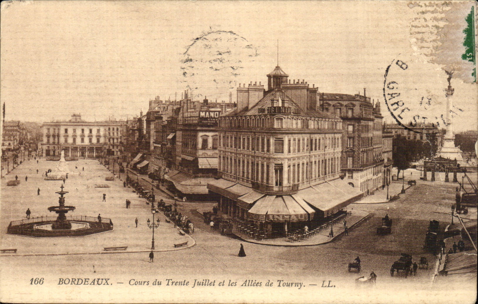 Bordeaux CPA Course of July Thirty and the alleys of Tourny