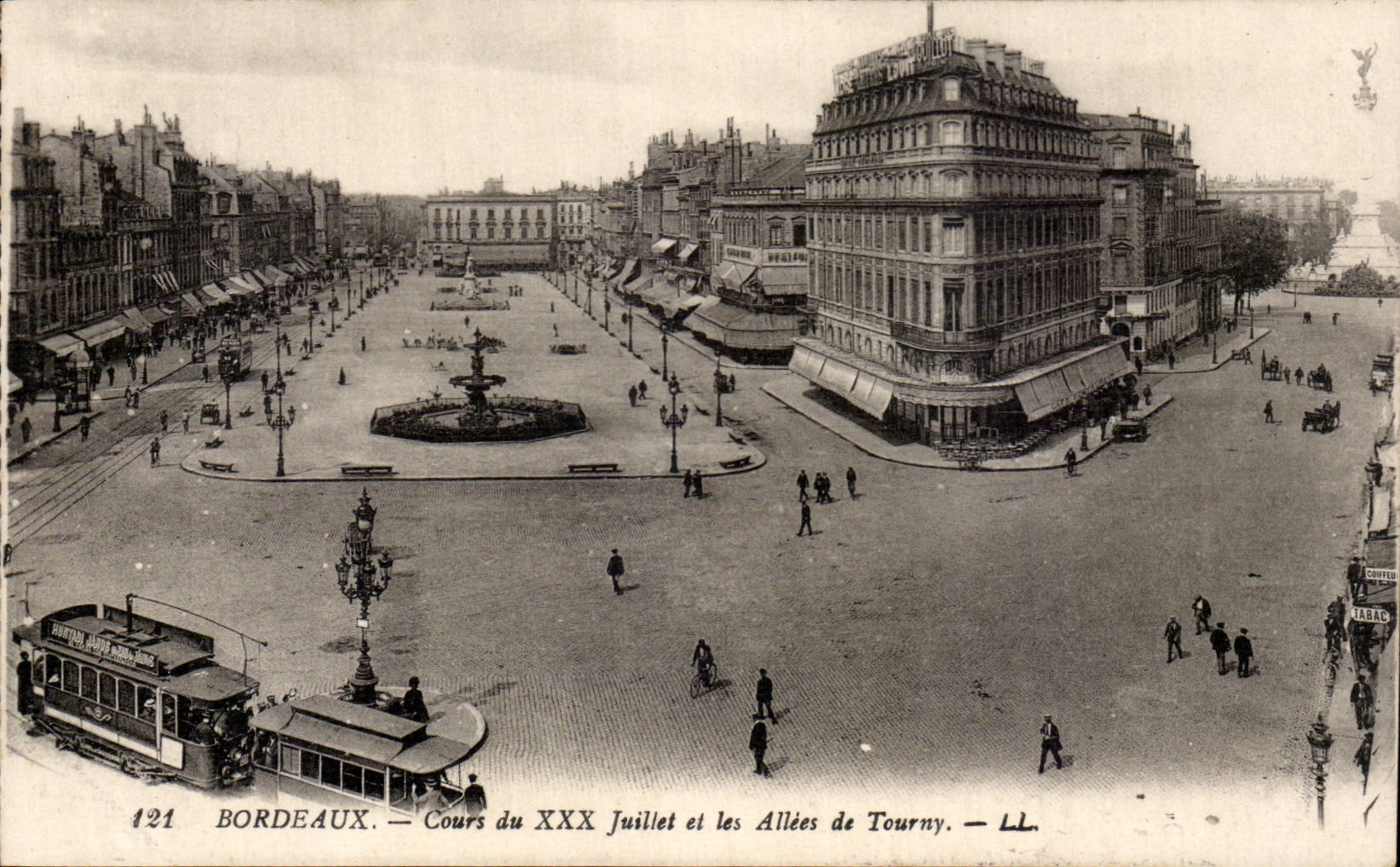 Bordeaux CPA Course of July XXX and the alleys of Tourny