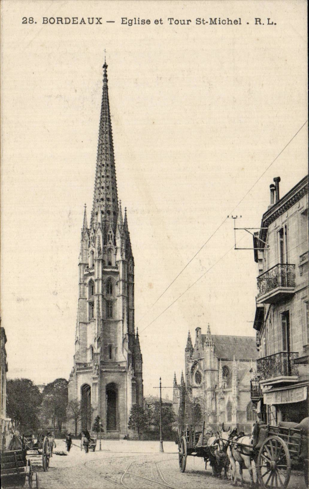 Bordeaux CPA Church and any Michel Saint (nice shot)