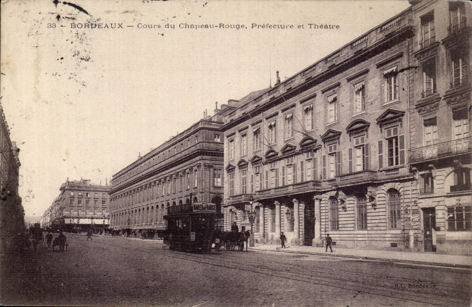 Bordeaux CPA Course of the Red hat Prefecture and Theater