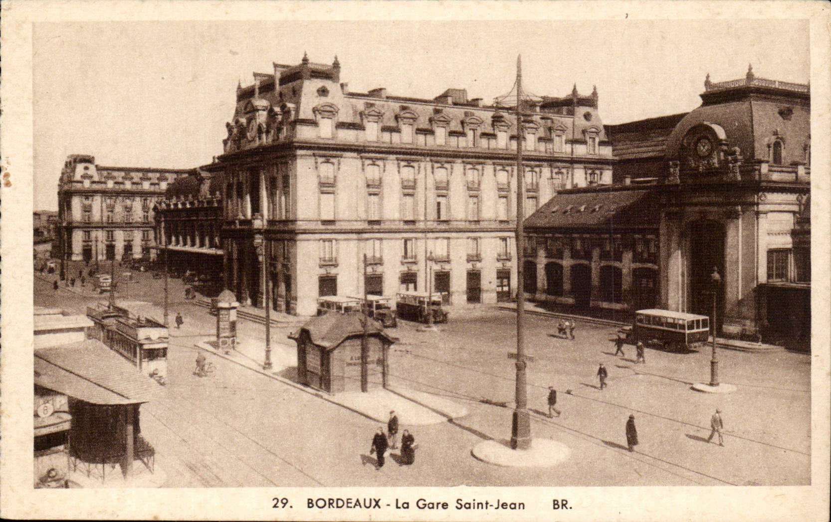 Bordeaux CPA Train station St Jean