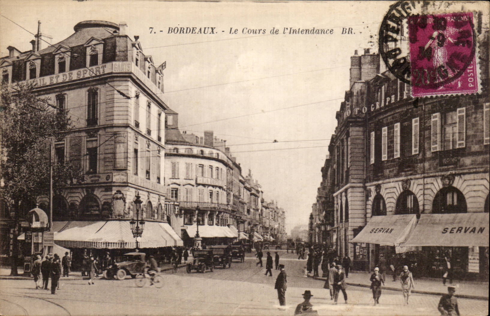 Bordeaux CPA the course of the intendance