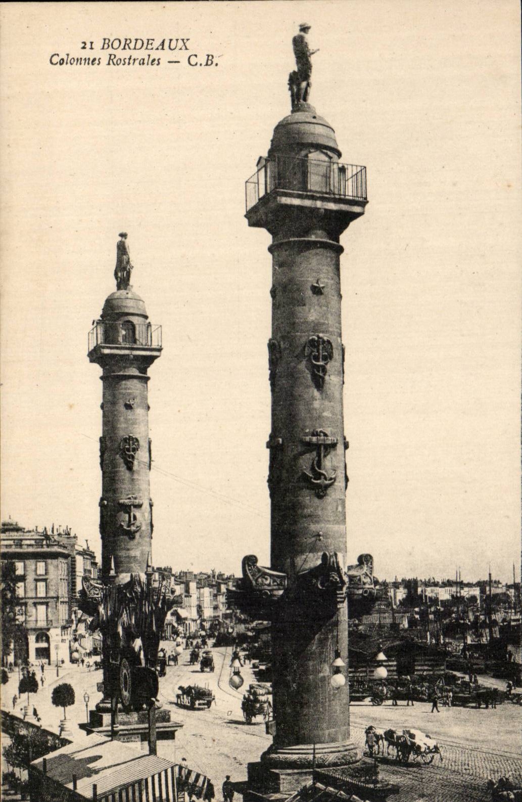 Bordeaux CPA the columns rostrales