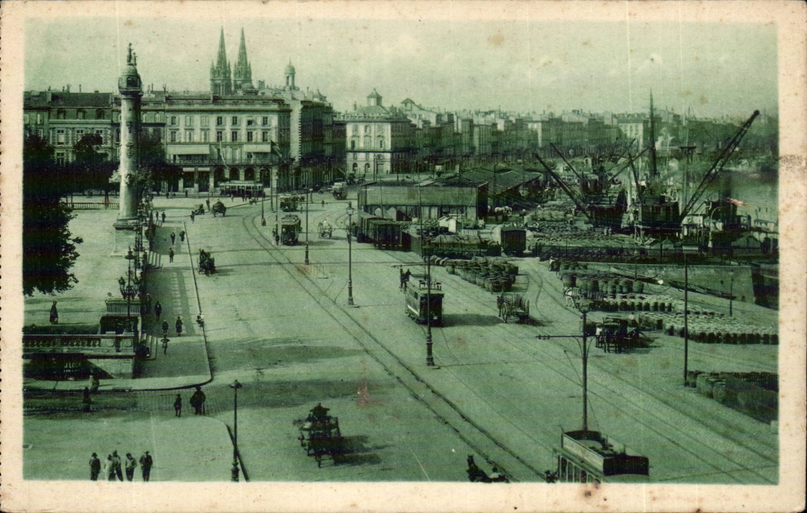 Bordeaux CPA the quay Louis XVIII