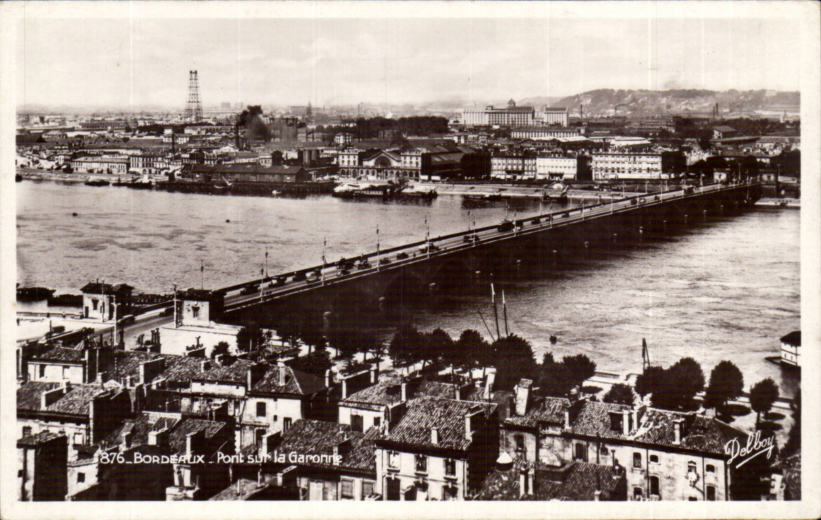 Bordeaux CPA Bridge on the Garonne