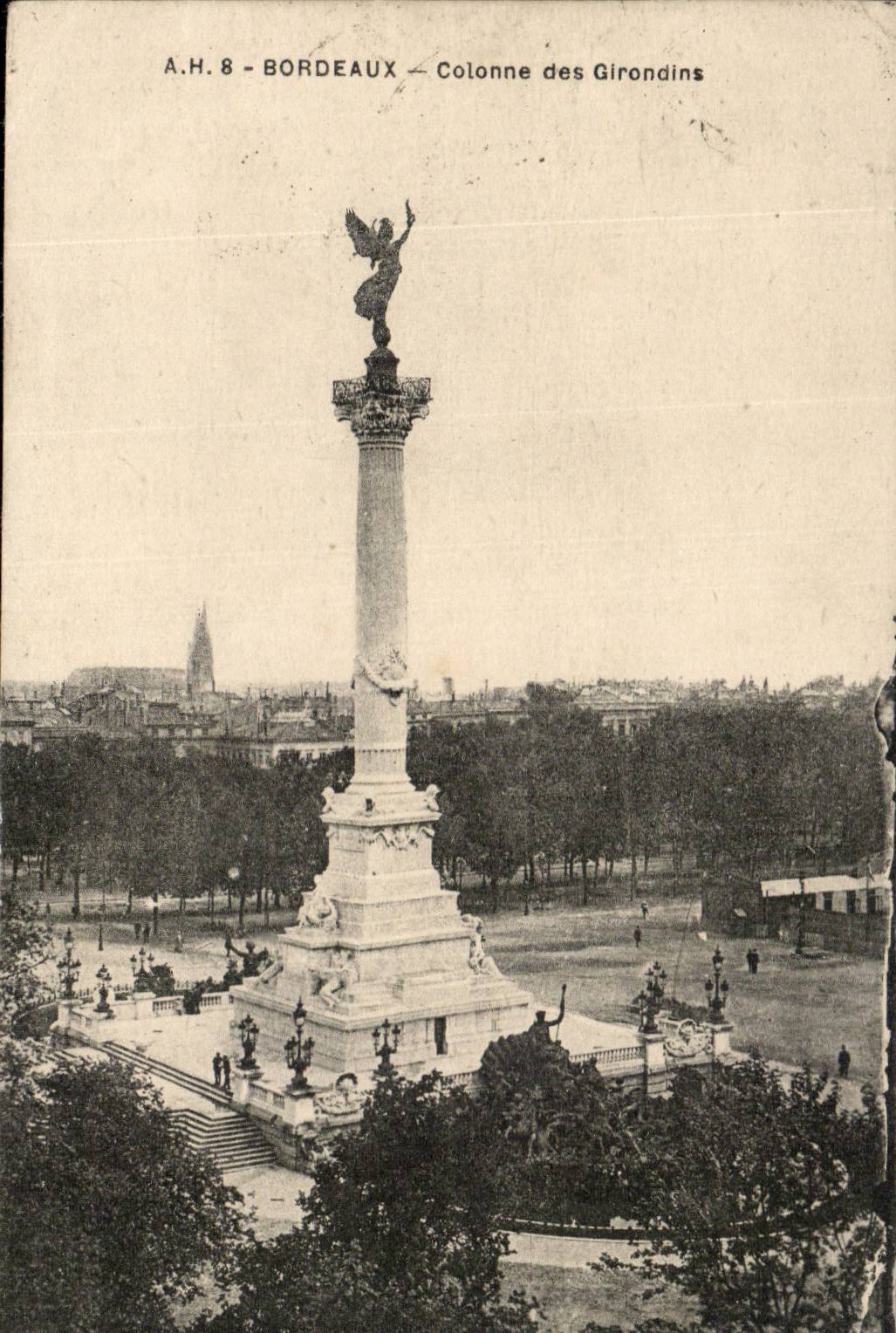 Bordeaux CPA Column of the Of Gironde ones