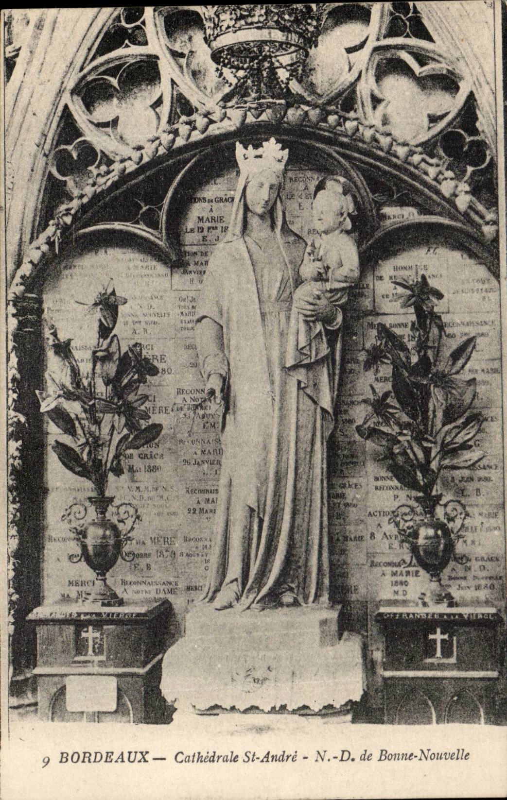 Bordeaux CPA Cathedral Saint Andre ND of Good news