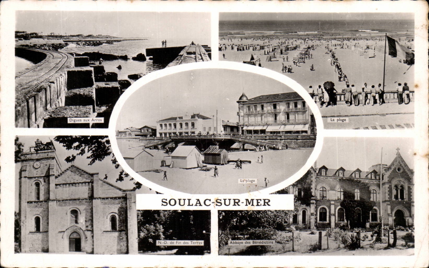 Soulac on Sea MODERN CARD