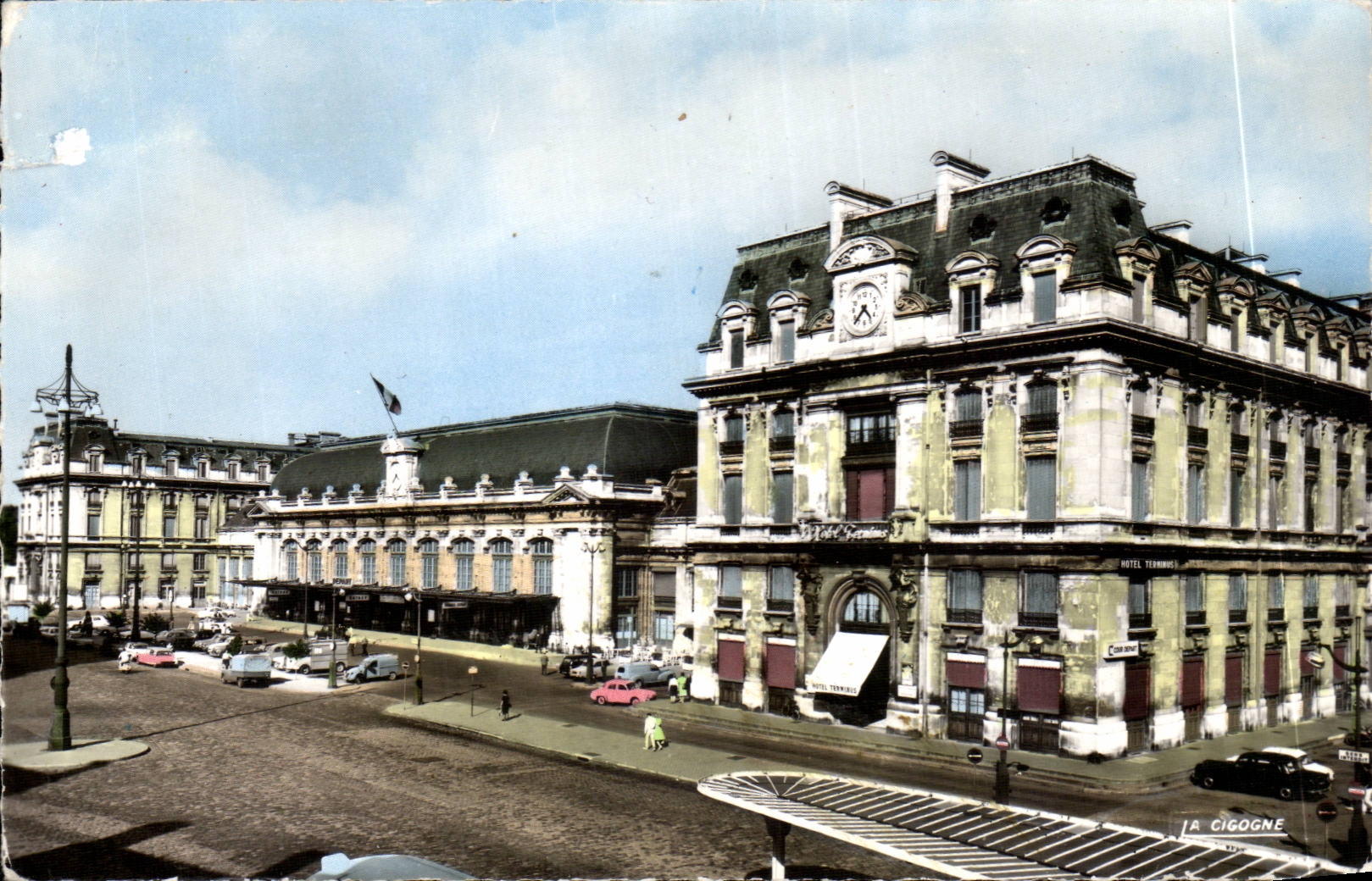 Bordeaux MODERN CARD Train station St Jean