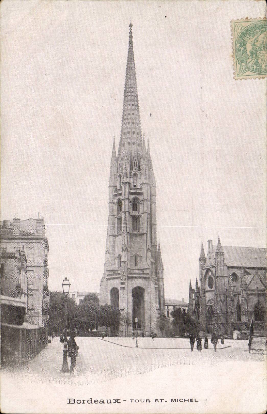 CPA Bordeaux Turn St Michel