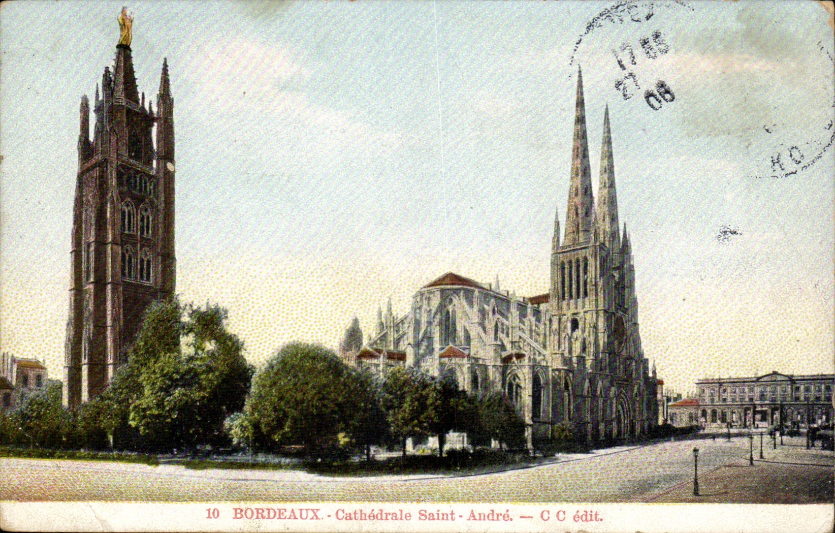 CPA Bordeaux Cathedral Saint Andre