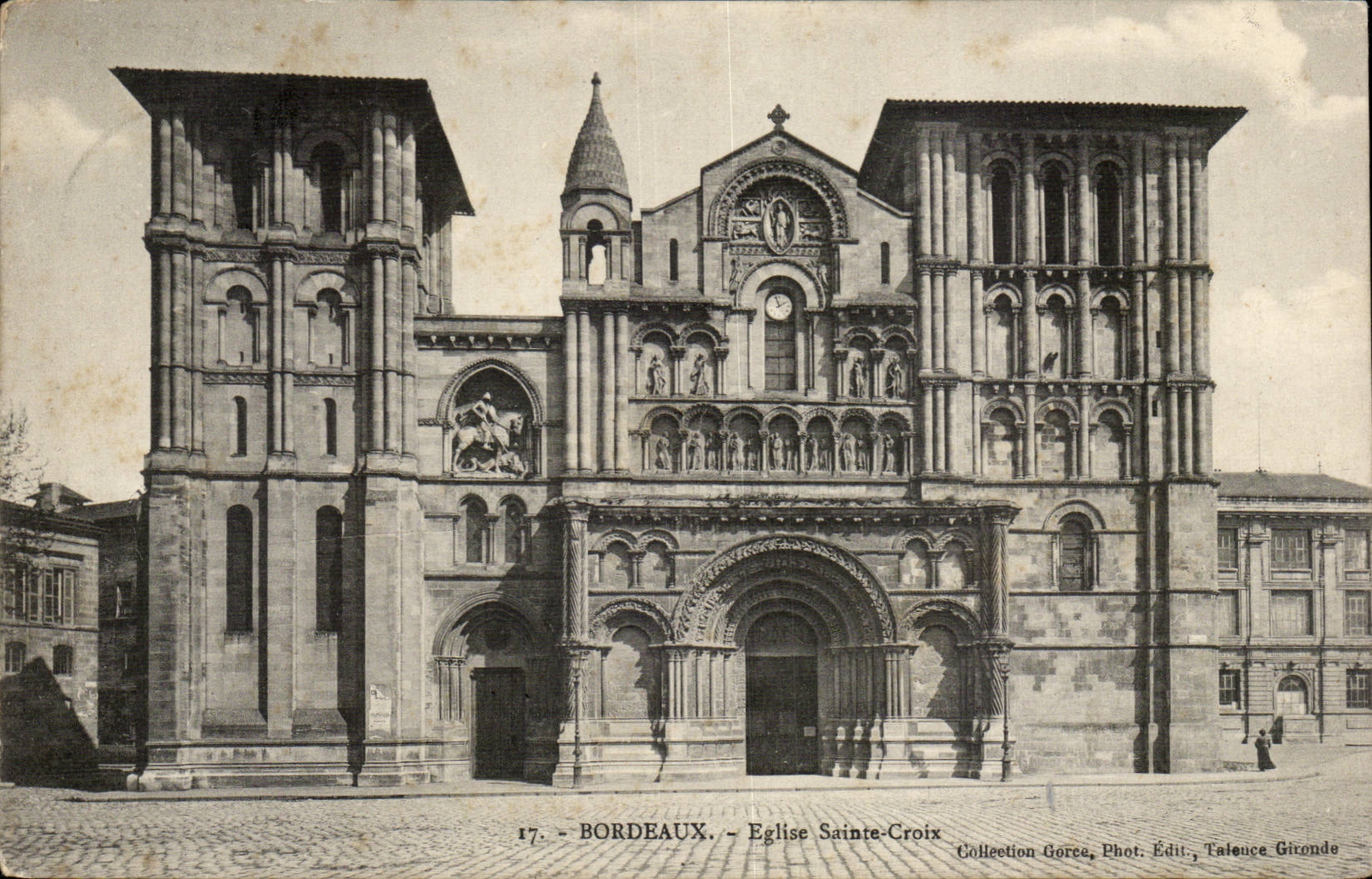 Bordeaux CPA Church Sainte Cross