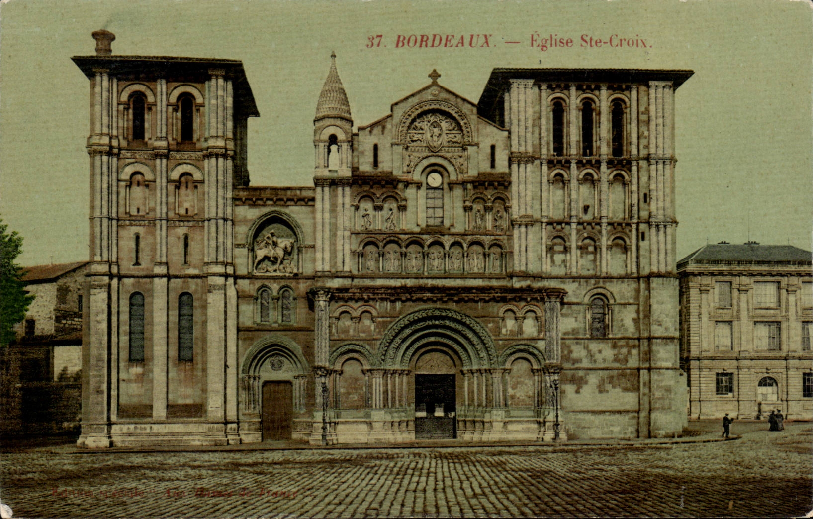 Bordeaux CPA Church Sainte Cross
